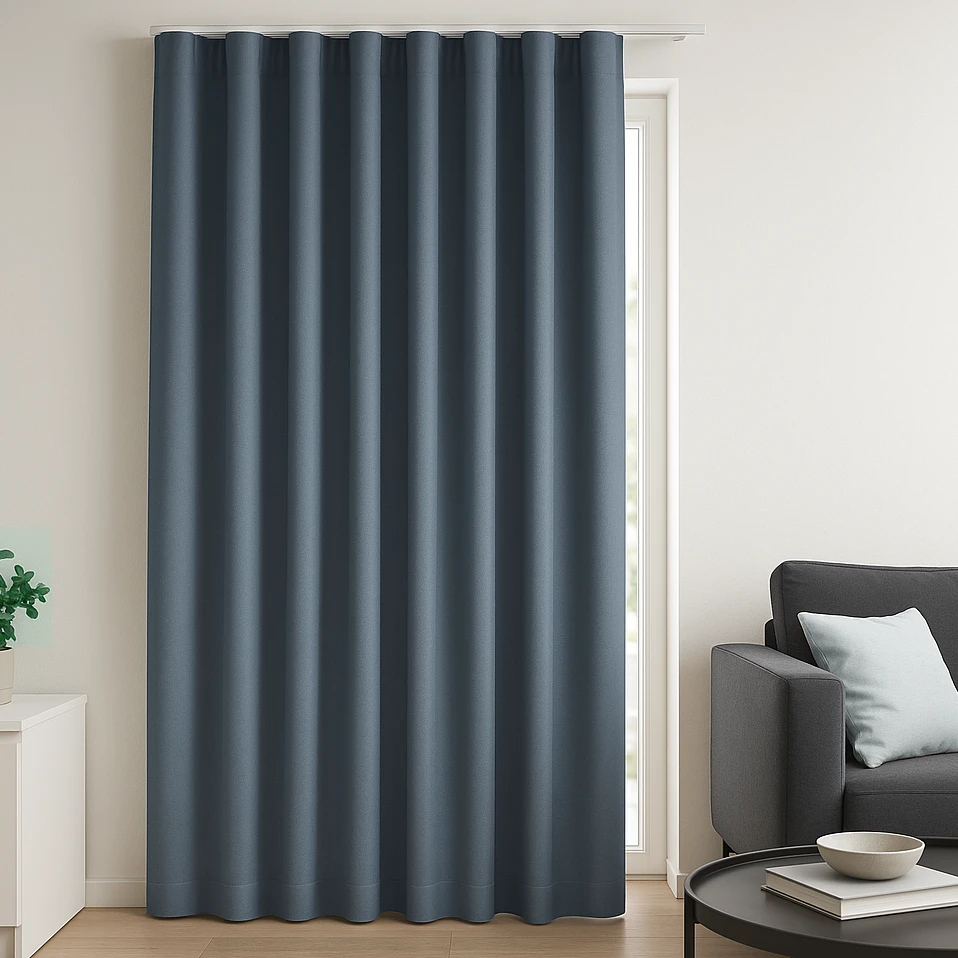 Polyester overgordijnen voor praktisch comfort en eenvoudig onderhoud