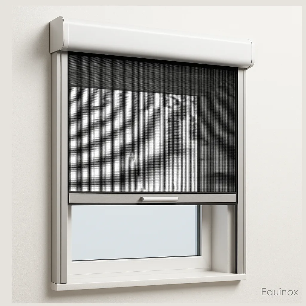 Equinox rolhor met compact oprollsysteem - Ruimtebesparende oplossing