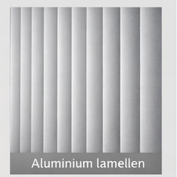 Aluminium lamellen - strak en modern